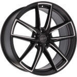 Jantes 19 pouces Racing Line HX045 noir demi mat compatibles Volvo Ford pour style affirmé – Image 4