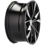 Jantes 19 pouces Racing Line B5808 MB poli noir - montage précis VW VAG compatible – Image 3