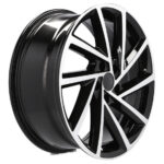Jantes 19 pouces Racing Line B5329 noir poli pour VW Tiguan Passat Allspace – Image 5