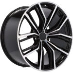 Jantes Racing Line H5059 20 pouces BMW Style M Sport finition MB poli noir – Image 9