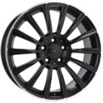 Jantes 20 pouces Racing Line B1048 noir demi mat pour Mercedes EQE GLS Classe S – Image 8