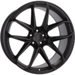 Style sportif affirmé Jantes 20 pouces Racing Line noir demi mat pour Porsche Macan – Image 7