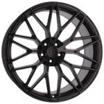Style sportif affirmé Jantes 20 pouces Porsche Cayenne 5 x130 noir demi-mat Racing Line – Image 8