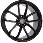Jantes 20 pouces Hybrid Forged Racing Line pour Porsche Cayenne Taycan finition noir mat – Image 8