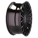 Style sportif affirmé Jantes BMW 20 pouces Racing Line BK273 MB poli noir mixte – Image 5