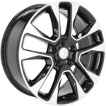 Look Sportif 20 pouces Racing Line B5536 MB Poli Noir pour Jeep Wrangler & Grand Cherokee – Image 5