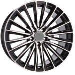 Jantes Racing Line 20 pouces MB poli noir pour Mercedes CL S EQE GLA GLB GLC – Image 7