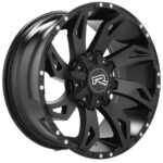 Jantes 20 pouces Racing Line noir mat pour Lexus GX J150 avec montage précis et esthétique affirmée – Image 6