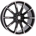 Jantes 21 pouces Racing Line FE236 Brabus Style pour Mercedes GLE GLS Coupé, finition MB poli noir – Image 7