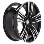 Jantes 21 pouces Racing Line B1831 MB poli et noir pour BMW Série 5 et 7 style sportif – Image 5