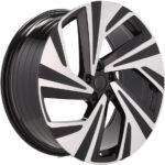 Jantes Racing Line 21 pouces mixtes 8.5+9 pour VW ID.4 et ID.5 style musclé et finition MB poli noir – Image 7