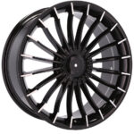 Jantes 21 pouces Racing Line BK273 MB Poli Noir pour BMW Mercedes SUV haut de gamme – Image 11