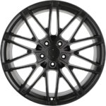Jantes 21 pouces Racing Line noir demi mat pour Porsche Macan II 2024-2027 montage mixte – Image 6