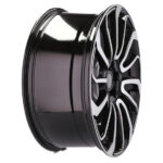 Jantes 21 pouces Racing Line BY959 Flow Forming MB Poli Noir pour Land Rover SUV – Image 3
