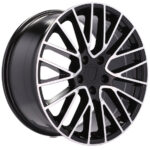 Jantes 22 pouces Racing Line FE179 pour Porsche Cayenne E3 et Panamera G1 finition MB poli noir – Image 6