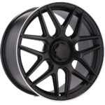 Jantes 22 pouces Hybrid Forged Noir Mat pour Mercedes GLE AMG Style Sportif – Image 11