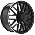 Jantes 22 pouces Racing Line B1766 Noir Mat pour Mercedes GLE GLS AMG Style Sportif – Image 9