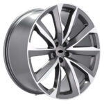 Style sportif affirmé Jantes Audi 22" Racing Line B5815 MG poli graphite – Image 4