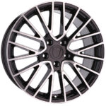 Jantes Porsche Cayenne 22 pouces Racing Line FE179 finition MB poli noir pour style sportif renforcé – Image 7