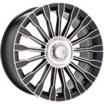 Jantes Racing Line 19 pouces noir poli pour Mercedes AMG avec montage mixte avant/arrière – Image 8