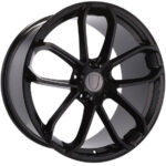 Jantes 22 pouces Racing Line H5084 noir mat pour Porsche Cayenne E3 Panamera G1 – Image 10