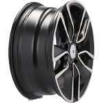 Jantes 15 pouces Racing Line B5087 MBHM poli noir pour VW Audi Skoda polyvalentes – Image 3