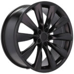 Jantes 21 pouces Racing Line B1385 noir demi mat pour Tesla Model S et X sportives – Image 8