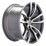 Jantes BMW 20 pouces Racing Line B1057 MG Poli Graphite Style Sportif pour X5 X3 X1 – Image 3