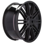 Jantes Porsche 21 pouces Racing Line Flow Forming noires pour style sportif renforcé – Image 5