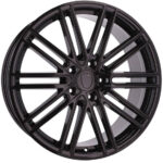Jantes Porsche 21 pouces Racing Line Flow Forming noires pour style sportif renforcé – Image 6