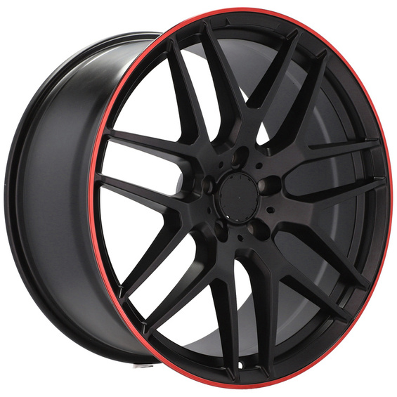 4x nouvelles jantes 21 s'intégrer dans MERCEDES Klasa G W460 W461 W463 AMG noir Czerwony Rant - FE115 (HE762)
